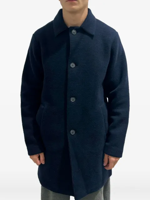 RAYNE 1896 buttoned wool coat