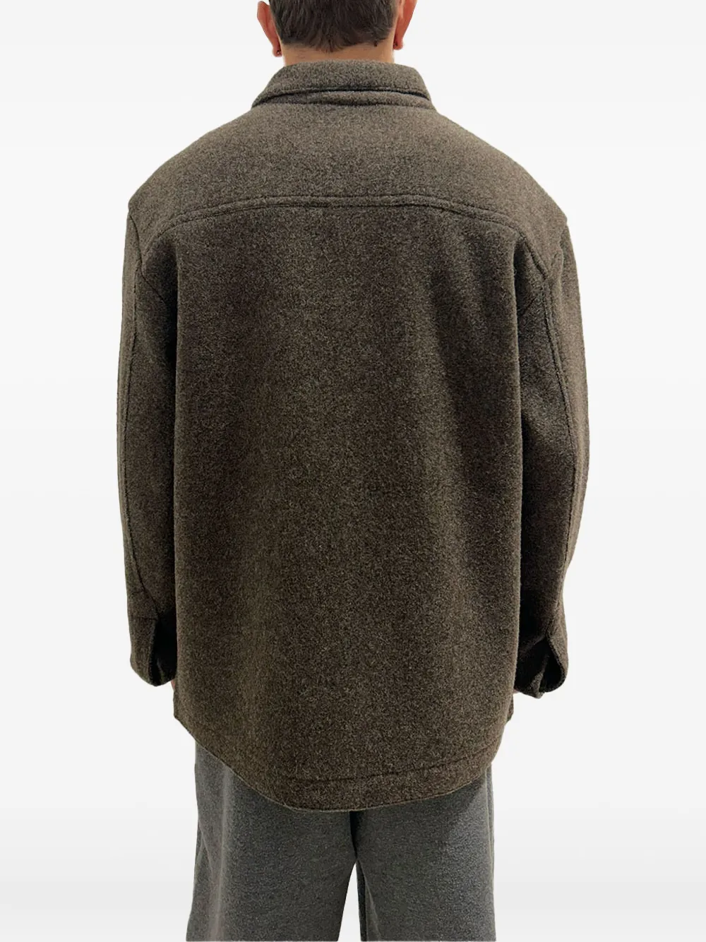 Rayne 1896 Buttoned Pocket Jacket In Brown