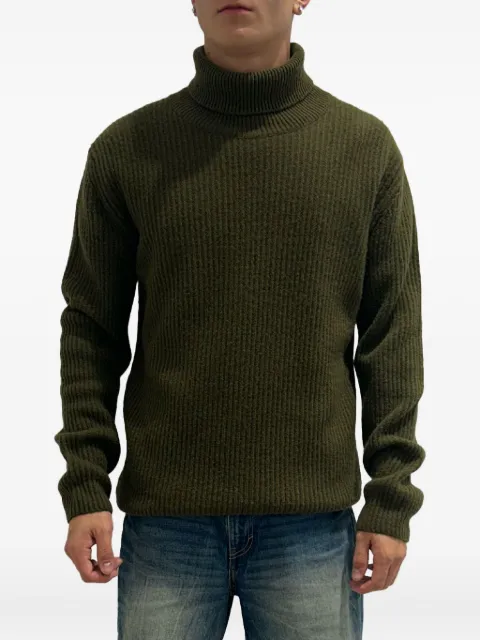 RAYNE 1896 roll-neck ribbed sweater