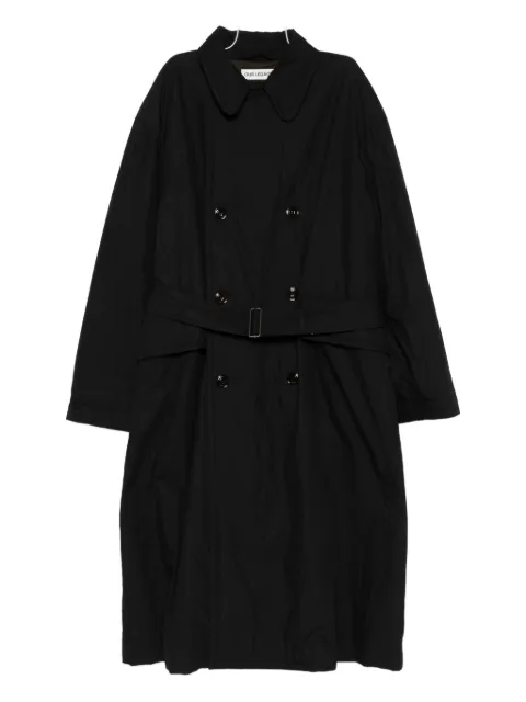 OUR LEGACY belted double-breasted coat
