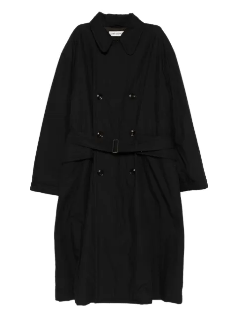 OUR LEGACY belted double-breasted coat