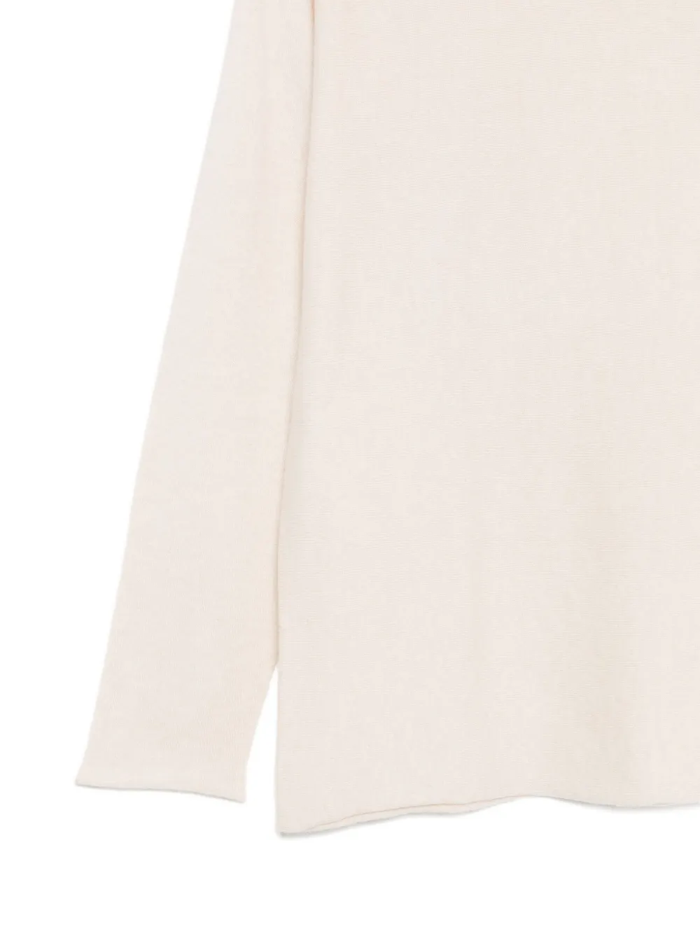 Bruno Manetti Fein Gestrickter Pullover In Neutral