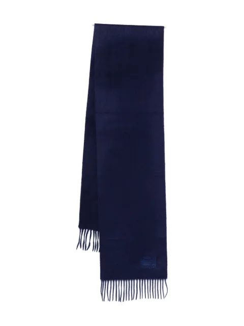 Paul Smith fringed-trim cashmere scarf