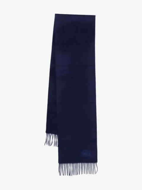 Paul Smith mascada de cachemira con flecos