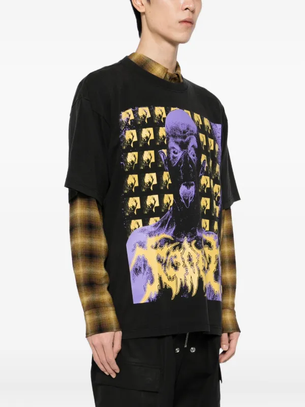 Kidill Graind The Power Tシャツ | ブラック | FARFETCH JP