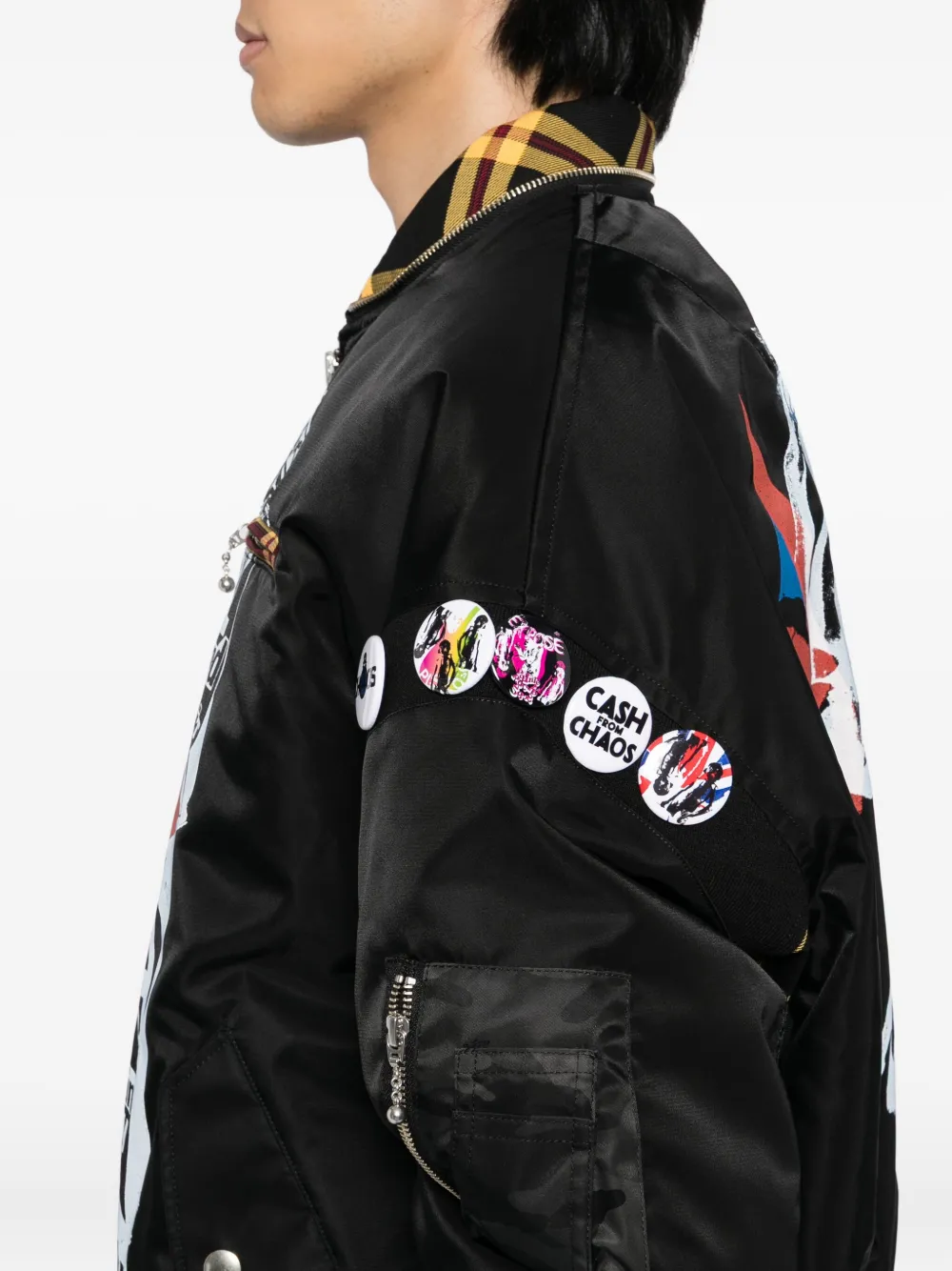 おかか　kidill 24ss patch ma-1 jacket おかか kidill 24ss patch ma-1 jacket おかか kidill 24ss patch ma-1