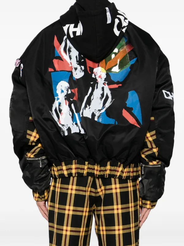 Kidill x A Store Robot Seditionaries MA-1 Bomber Jacket | Black