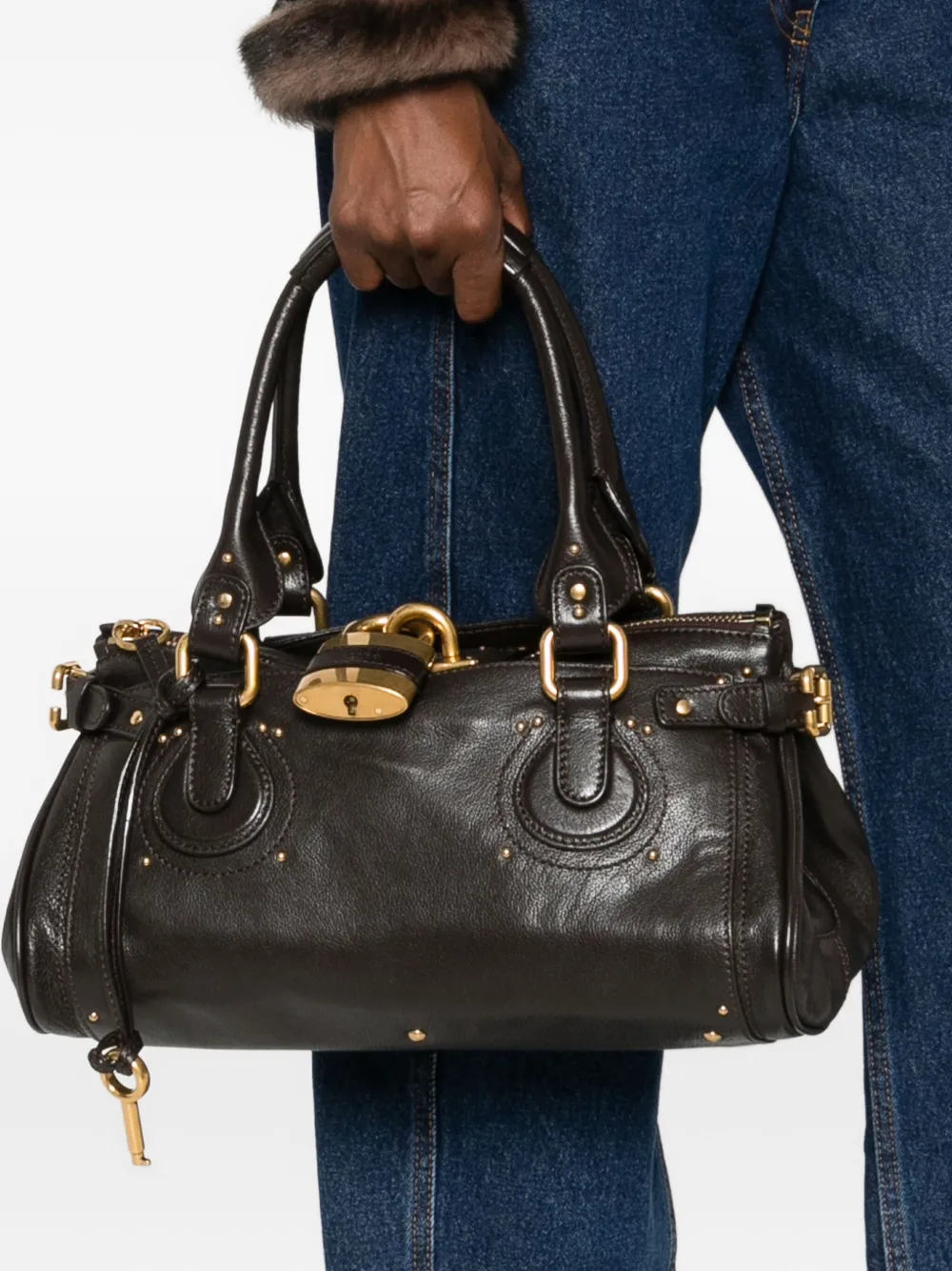Chloé Paddington tote bag - Bruin