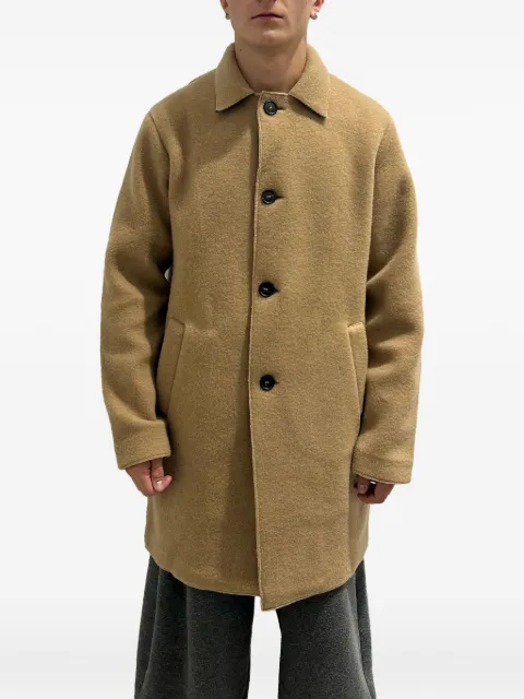 RAYNE 1896 buttoned wool coat