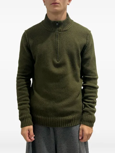RAYNE 1896 zip-neck wool sweater 