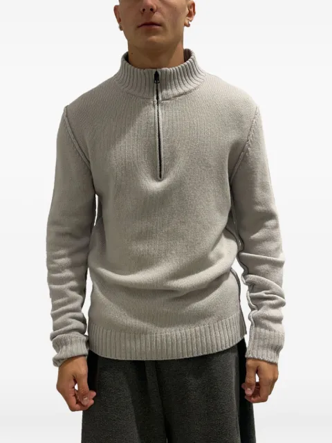 RAYNE 1896 zip wool sweater 