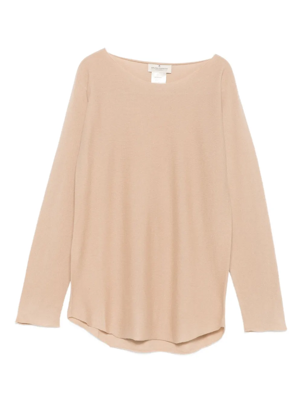 Bruno Manetti Maglione in maglia fine - Toni neutri