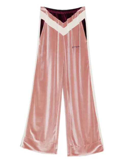 Palm Angels stripe-detail chenille track pants