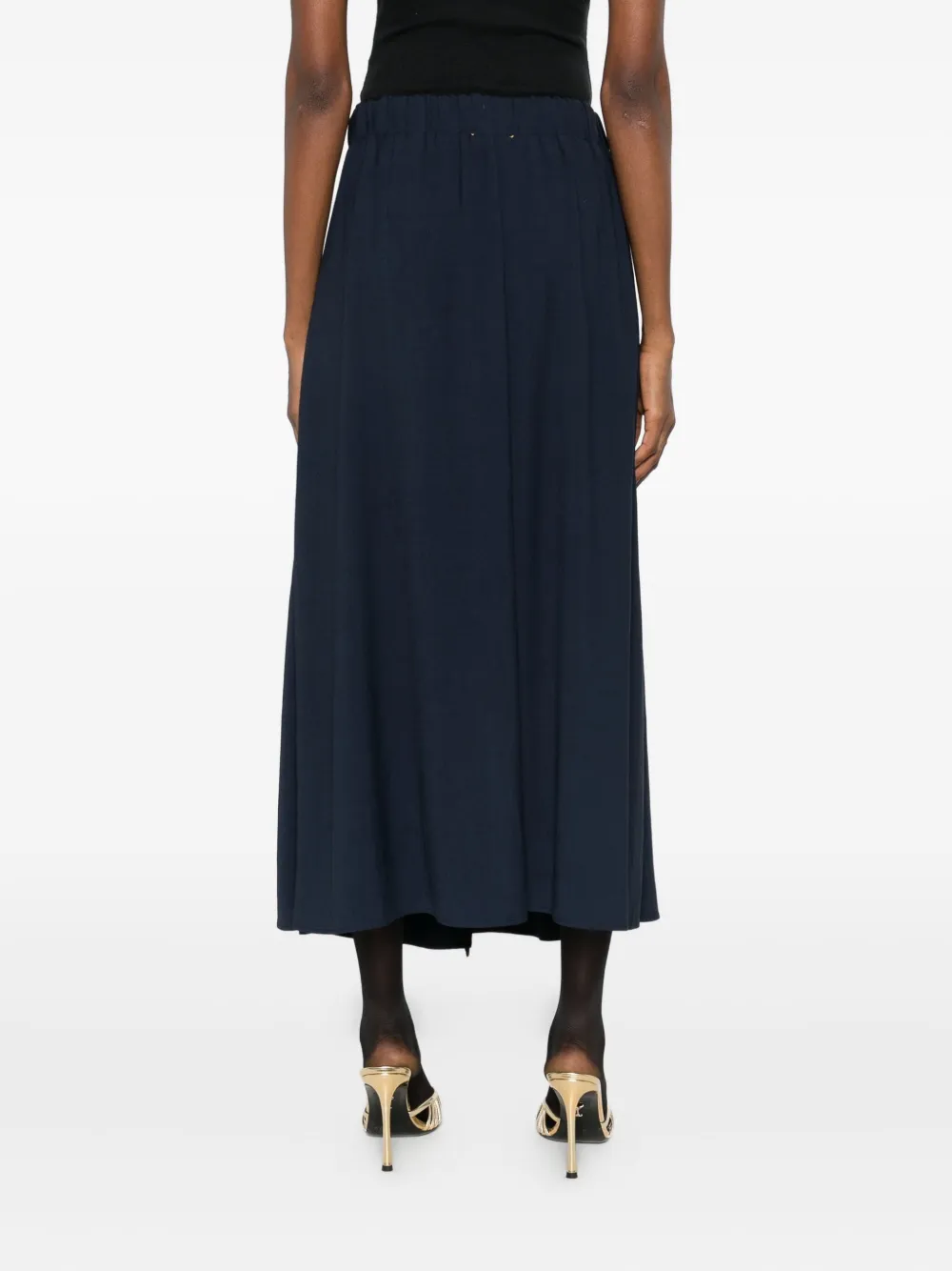 Forte Forte Pleated My Skirt In Blue