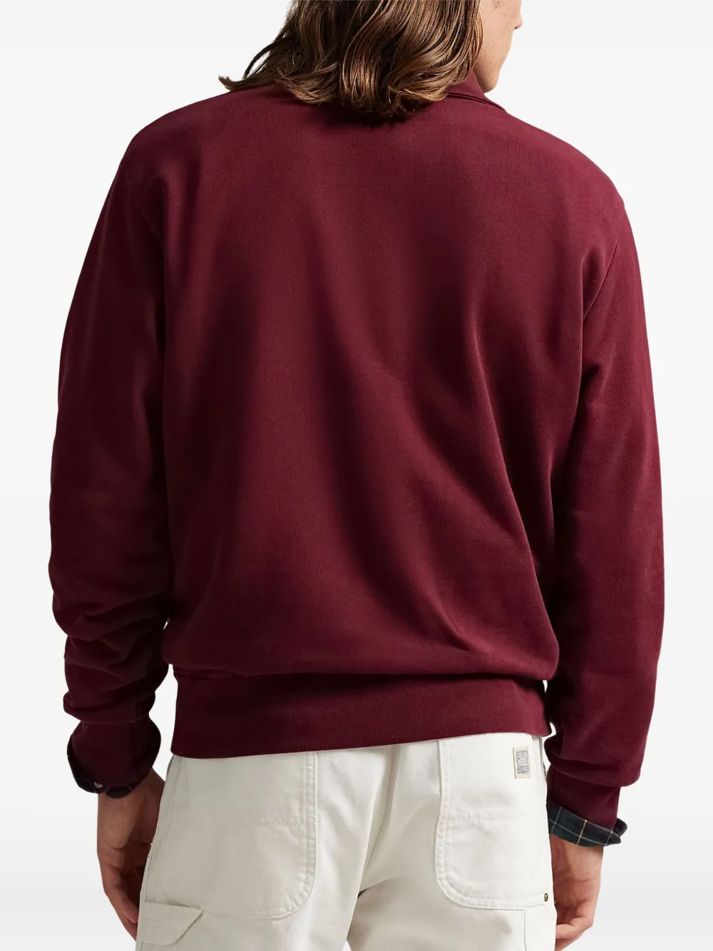 Polo Ralph Lauren Poloshirt met lange mouwen Rood