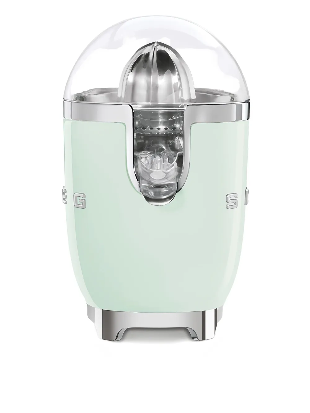 Smeg Clear Dome Citrus Juicer In Green
