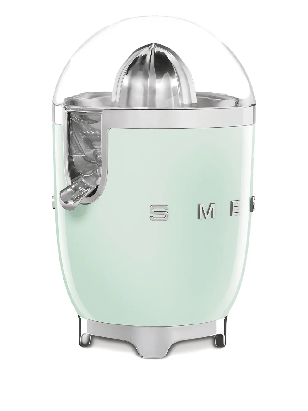 Smeg Clear Dome Citrus Juicer In Green