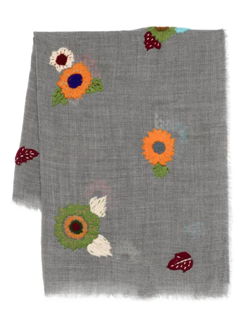 SGOMBERO CANTINE floral-embroidered scarf