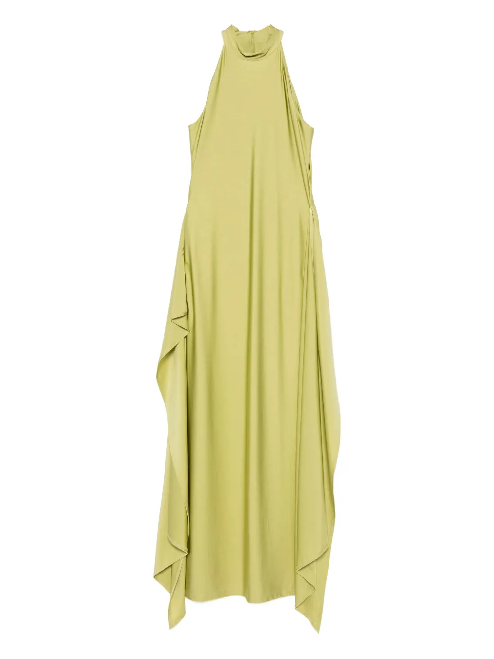 Danamé halterneck maxi dress - Verde
