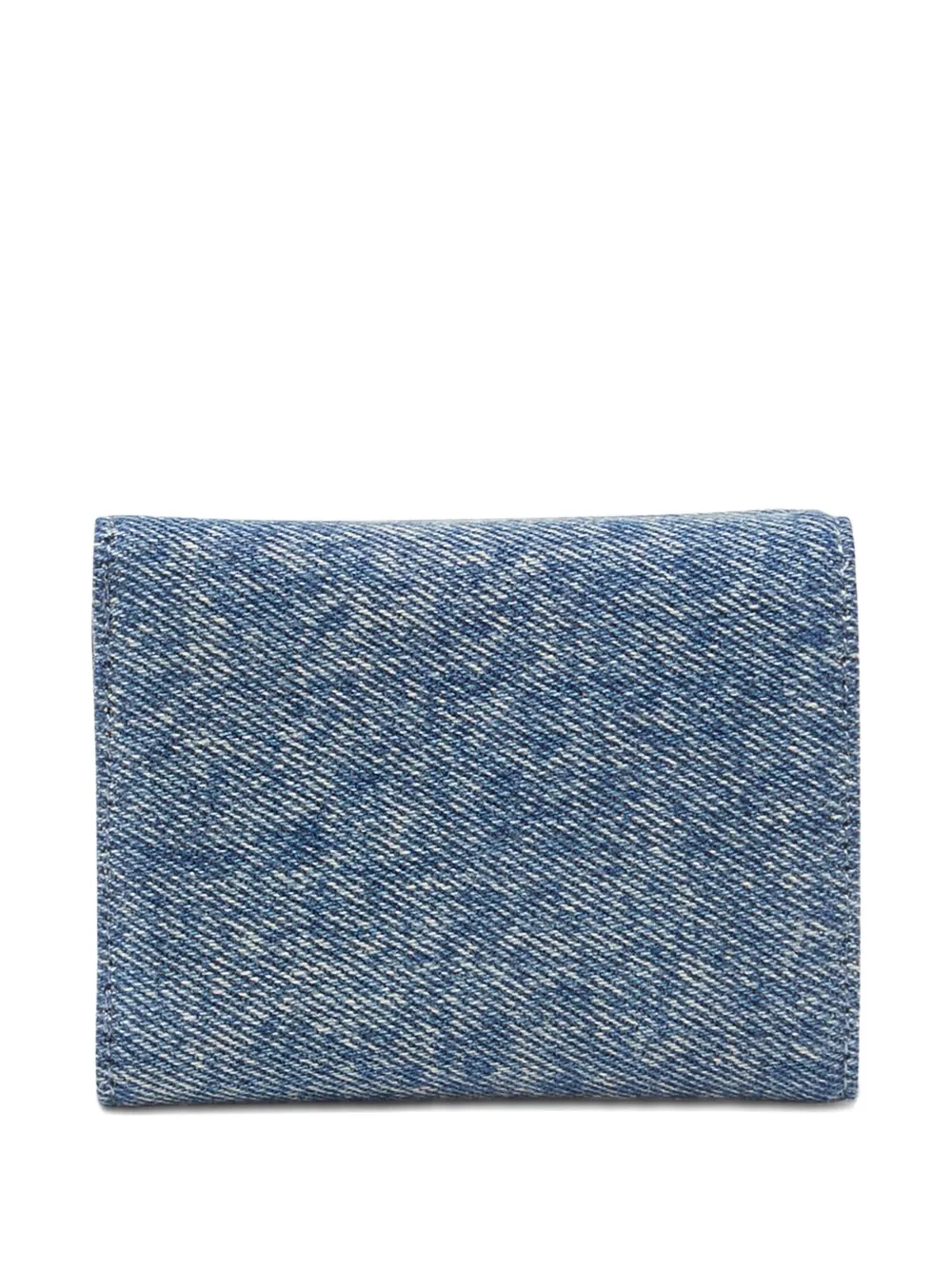 Diesel logo-plaque wallet - Blauw