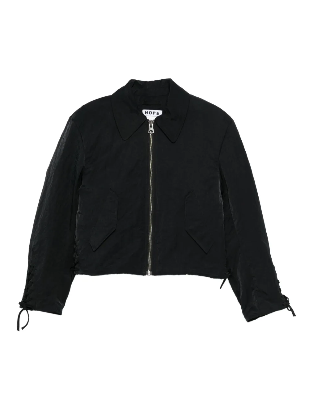 Hope Rider zip-up jacket | Black | Image 1