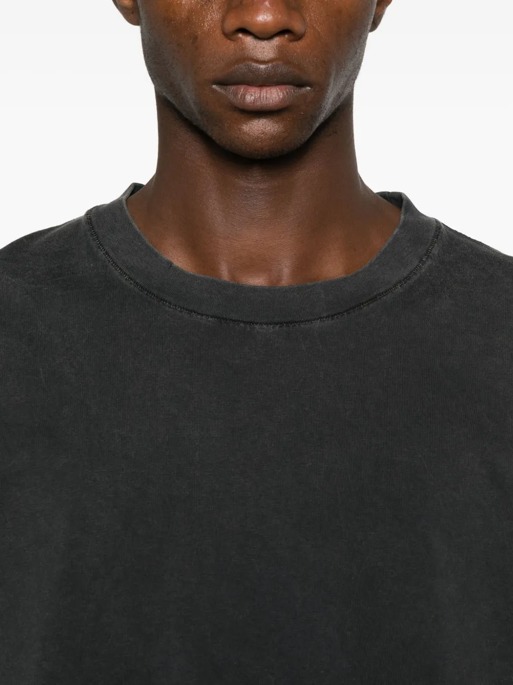 Hope For Men Round-neck T-shirt In Black