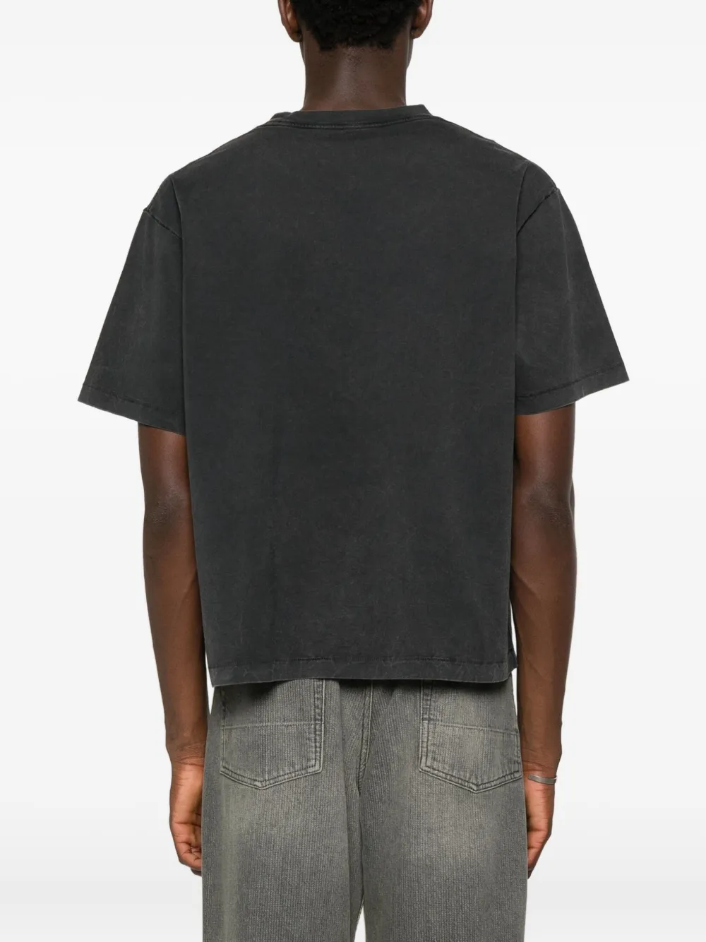 Hope For Men Round-neck T-shirt In Black