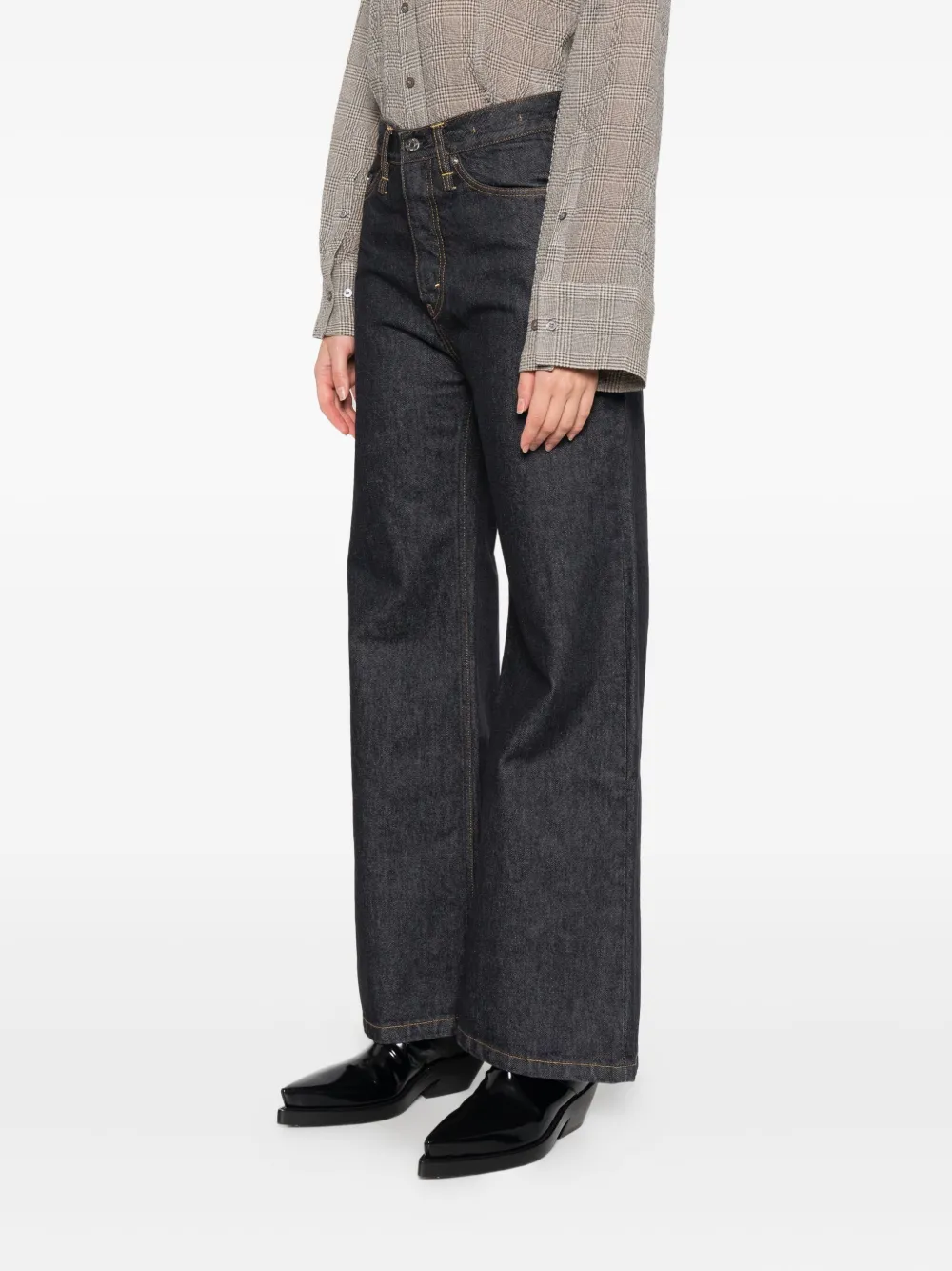 Hope ボタン ジーンズ In Black