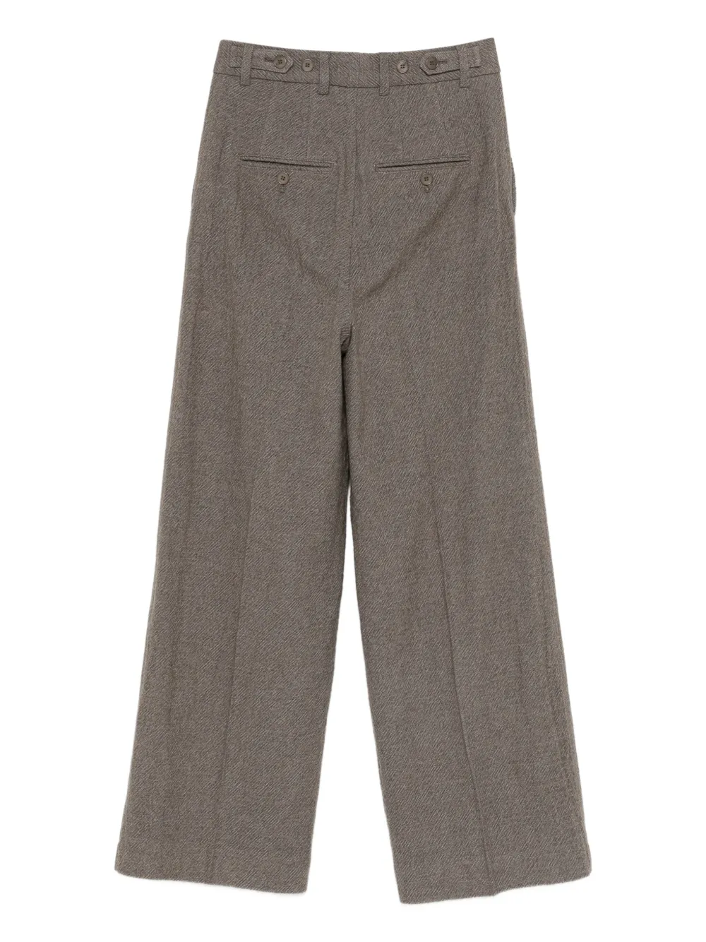 Hope Broek met geplooid detail - Beige
