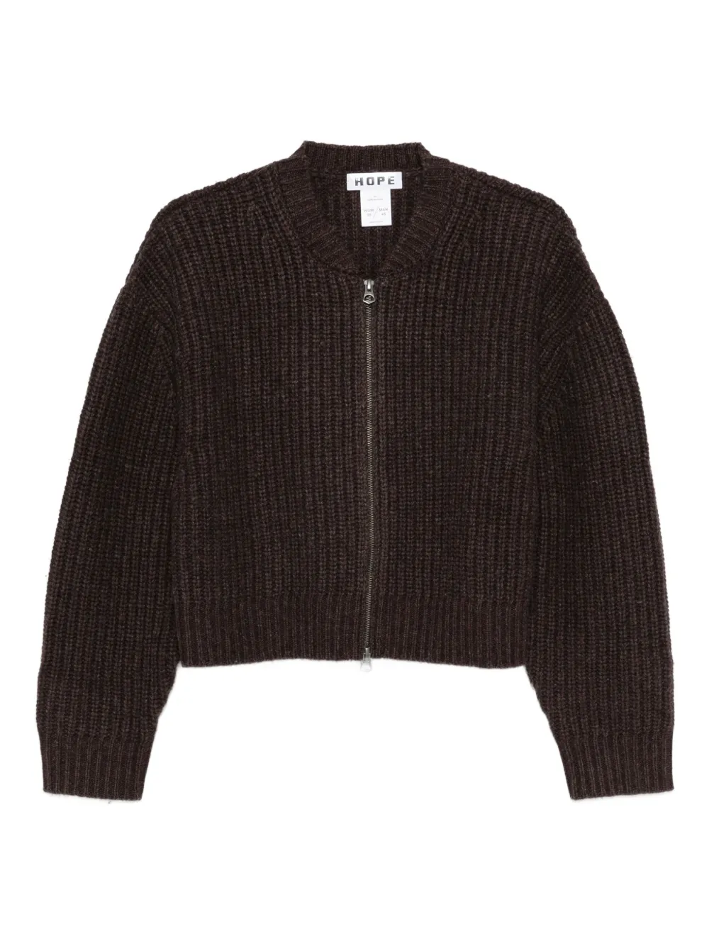 Hope cárdigan con cierre | marrón | Image 1