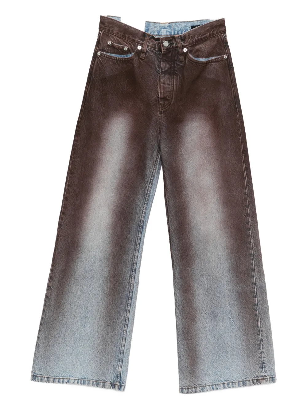 Hope Jeans a gamba ampia - Marrone