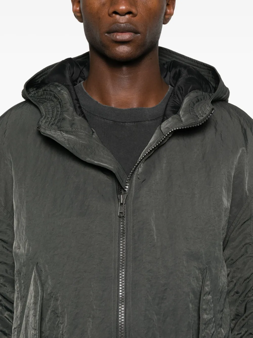 Hope For Men フーデッド ジップジャケット In Black