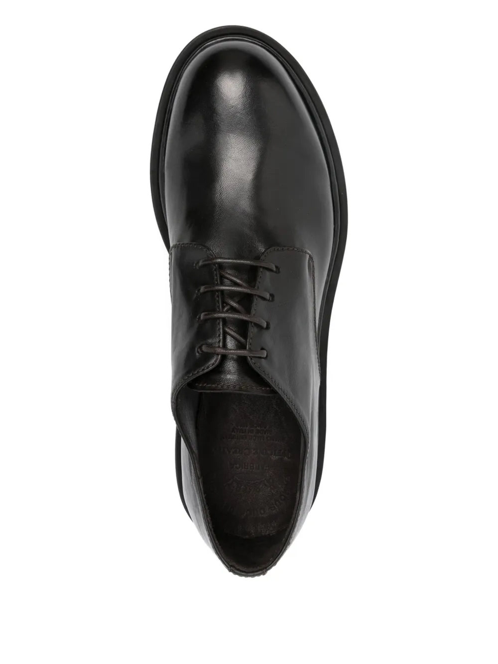 Officine Creative Leren derby schoenen Zwart