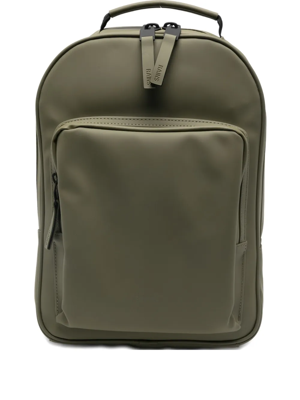 Rains mochila con bolsillo en la parte delantera | verde | Image 1