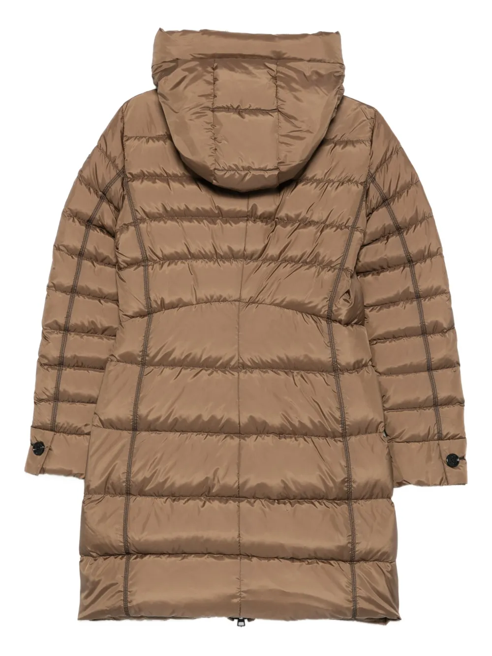 Peuterey Quilted Puffer Jacket In Brown