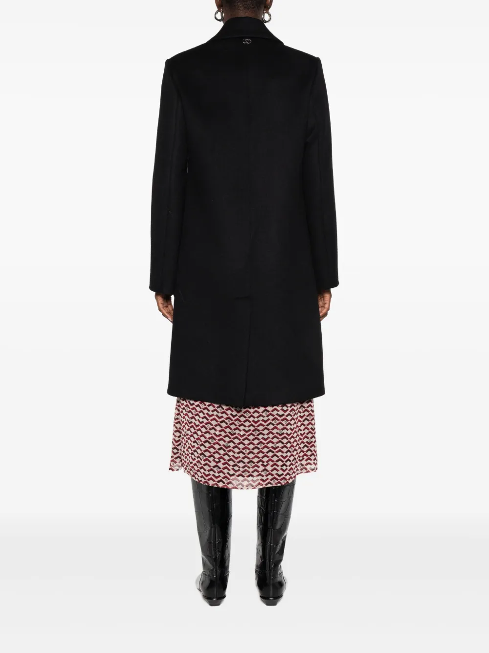 LIU JO Jas met enkele rij knopen Zwart