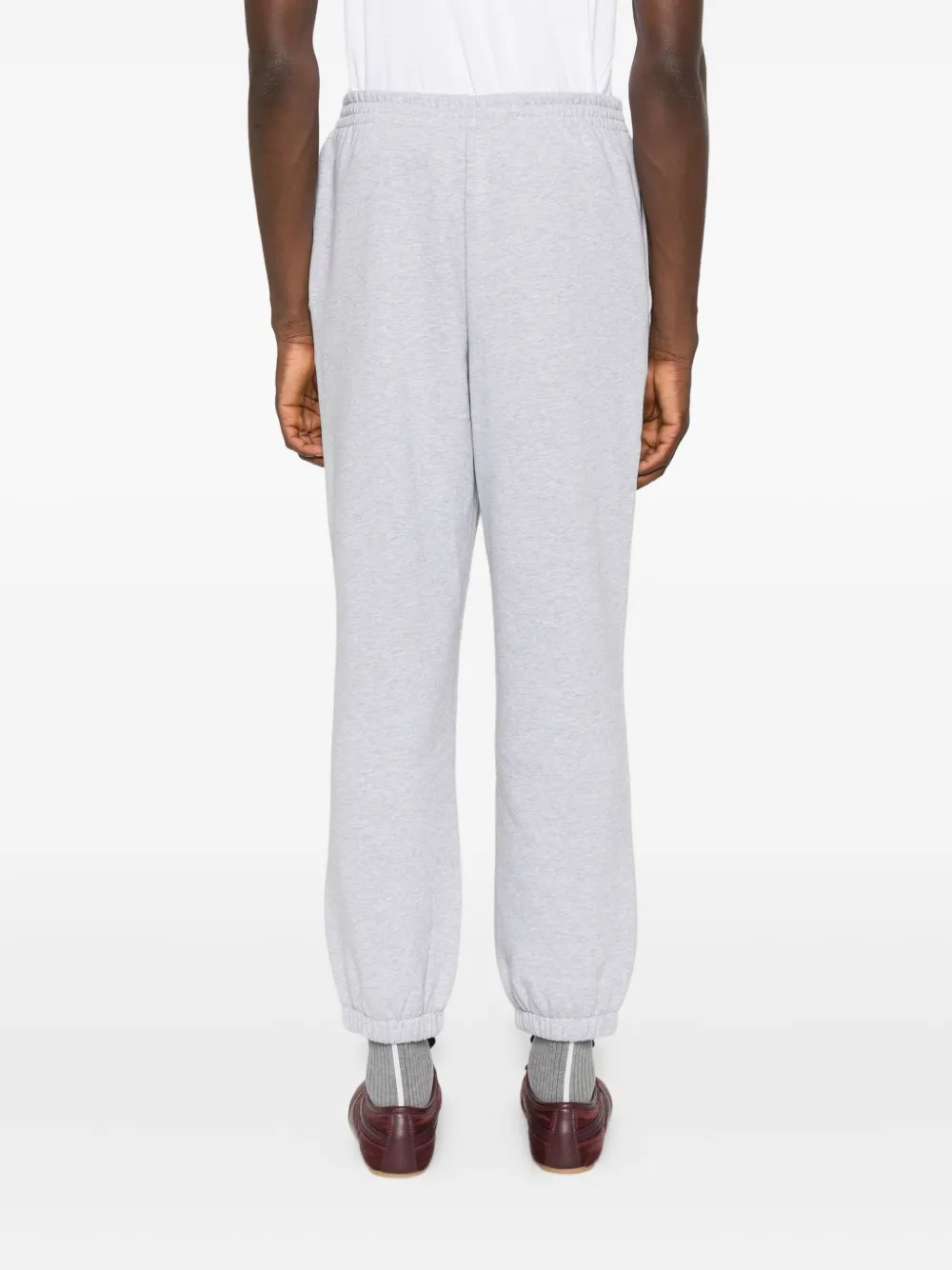 Lacoste Broek van katoenblend Grijs