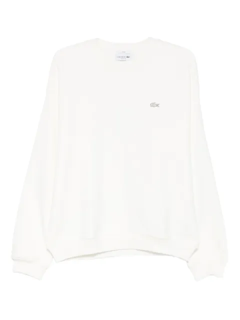 Lacoste sudadera con parche del logo