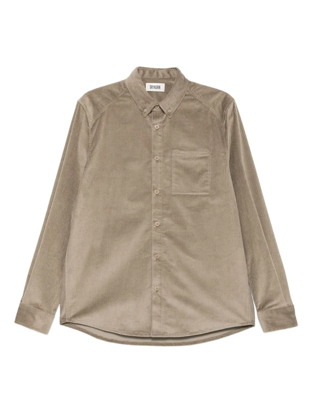 Drykorn Liet buttoned corduroy shirt | Brown | Image 1