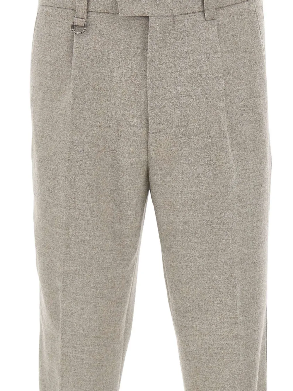 Paolo Pecora Straight-leg Trousers In Gray