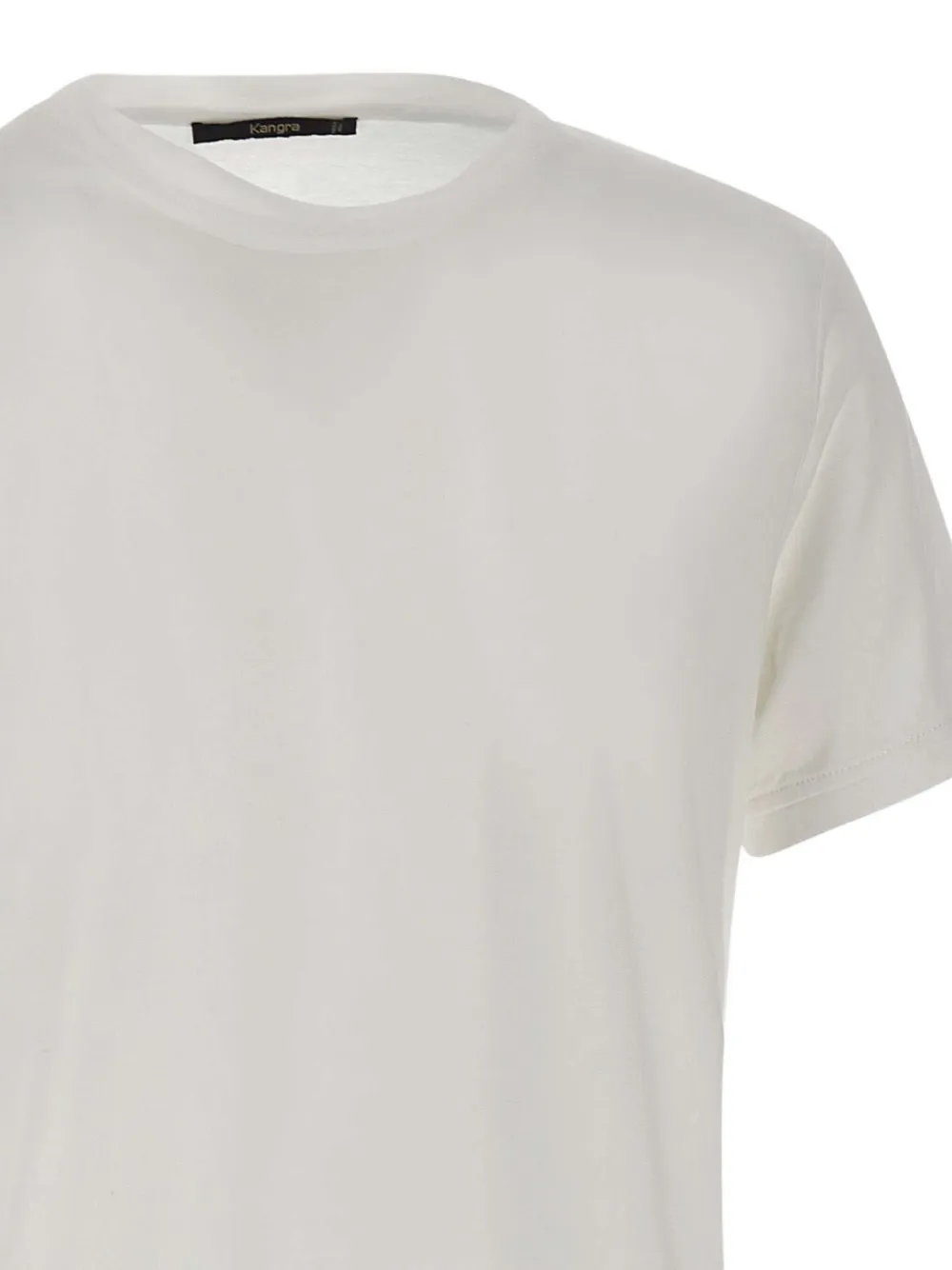 Kangra Katoenen T-shirt Wit