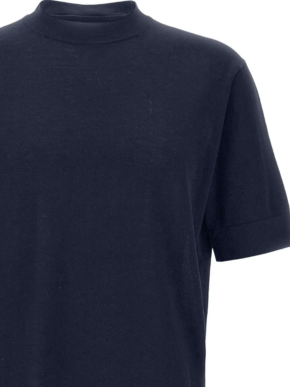 Filippo De Laurentiis Cotton T-shirt In Blue