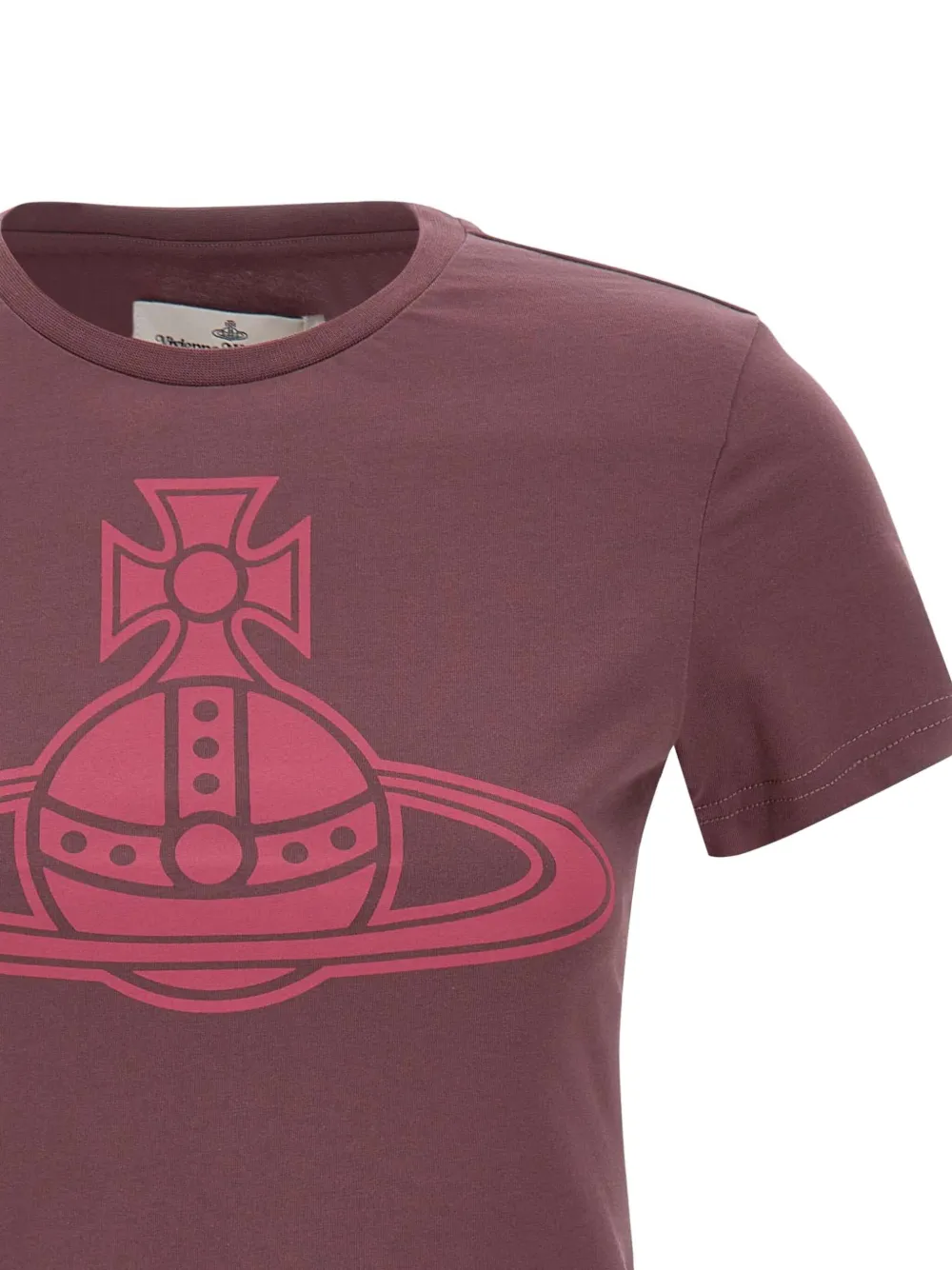 Vivienne Westwood Paris Orb Mini Peru T-shirt Rood
