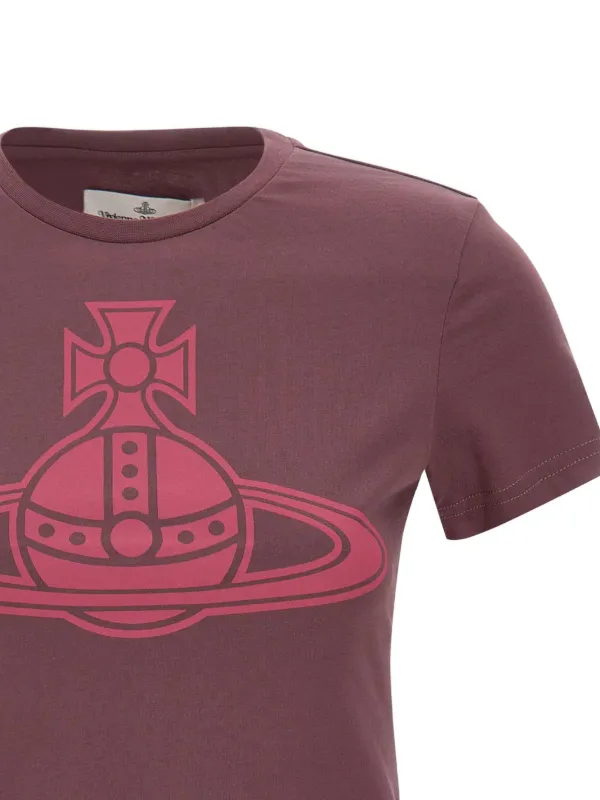 Vivienne Westwood Paris Orb Mini Peru T-shirt | Red | FARFETCH SG