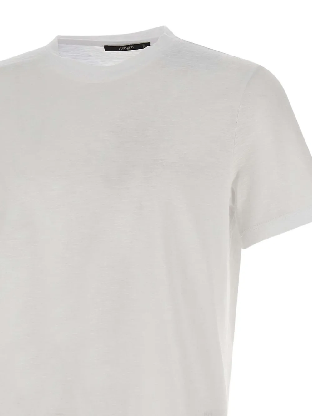 Kangra Katoenen T-shirt Wit