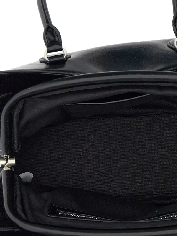 Osoi レザー ハンドバッグ | ブラック | FARFETCH JP