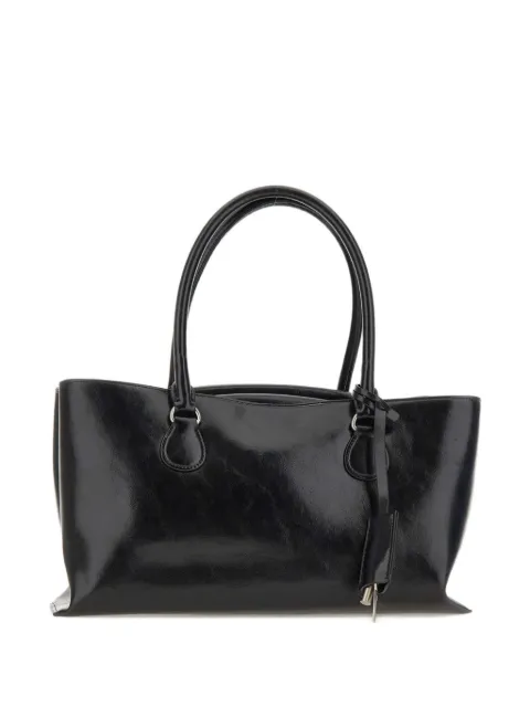 Osoi double-handle leather tote bag
