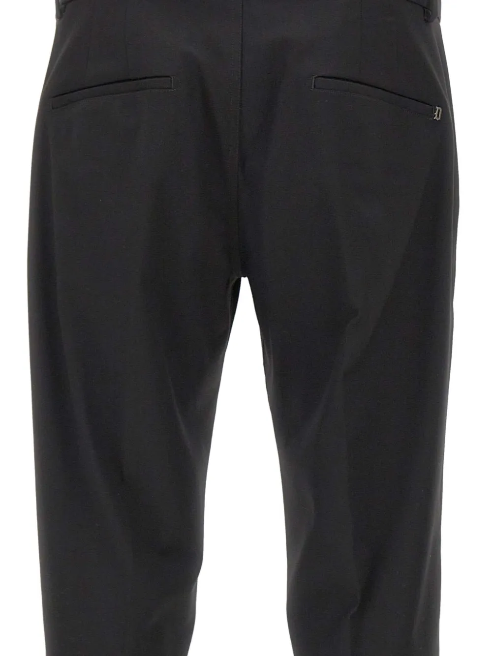 DONDUP Broek met paspelzakken Zwart