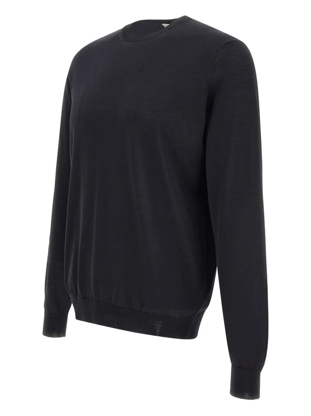 Filippo De Laurentiis Cotton Sweater In Black