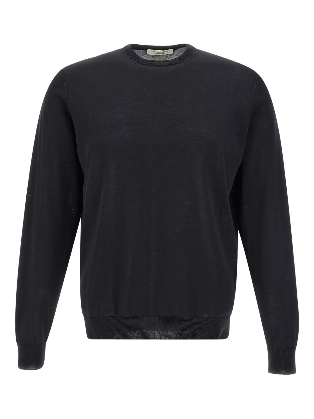 Filippo De Laurentiis cotton sweater | Black | Image 1
